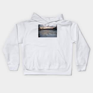 Ice Covered Cove Kids Hoodie